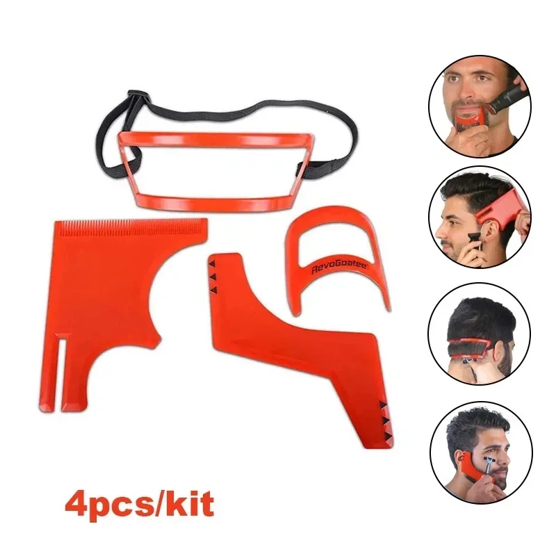 Men'S Grooming Hair - 2/4Pcs Men's Beard Combs Hair Trimmers