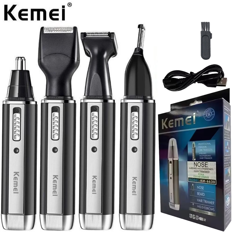 Men'S Grooming Electric Trimmer - Kemei-6630 Nose Hair Trimmer For Nose