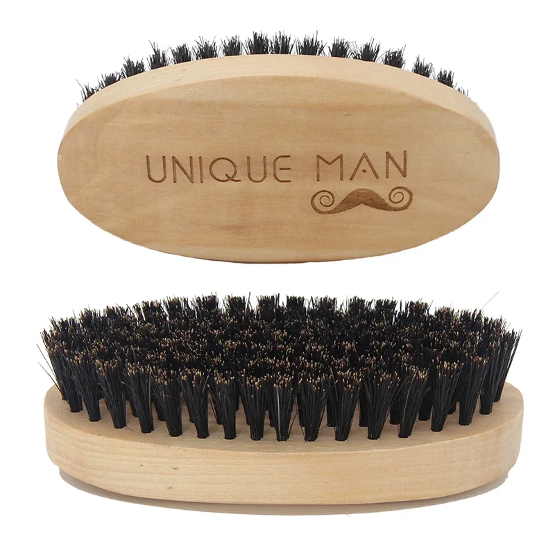 Men'S Grooming Hair - Wooden Hair Beard Brush For Men