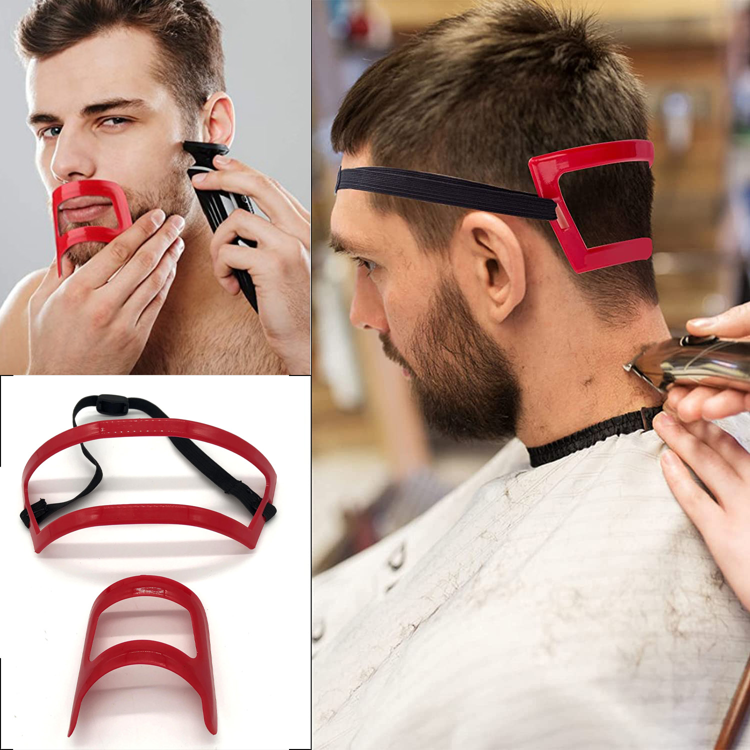 2/4Pcs Men's Beard Combs Hair  - огляд і ціна Men'S Grooming Hair