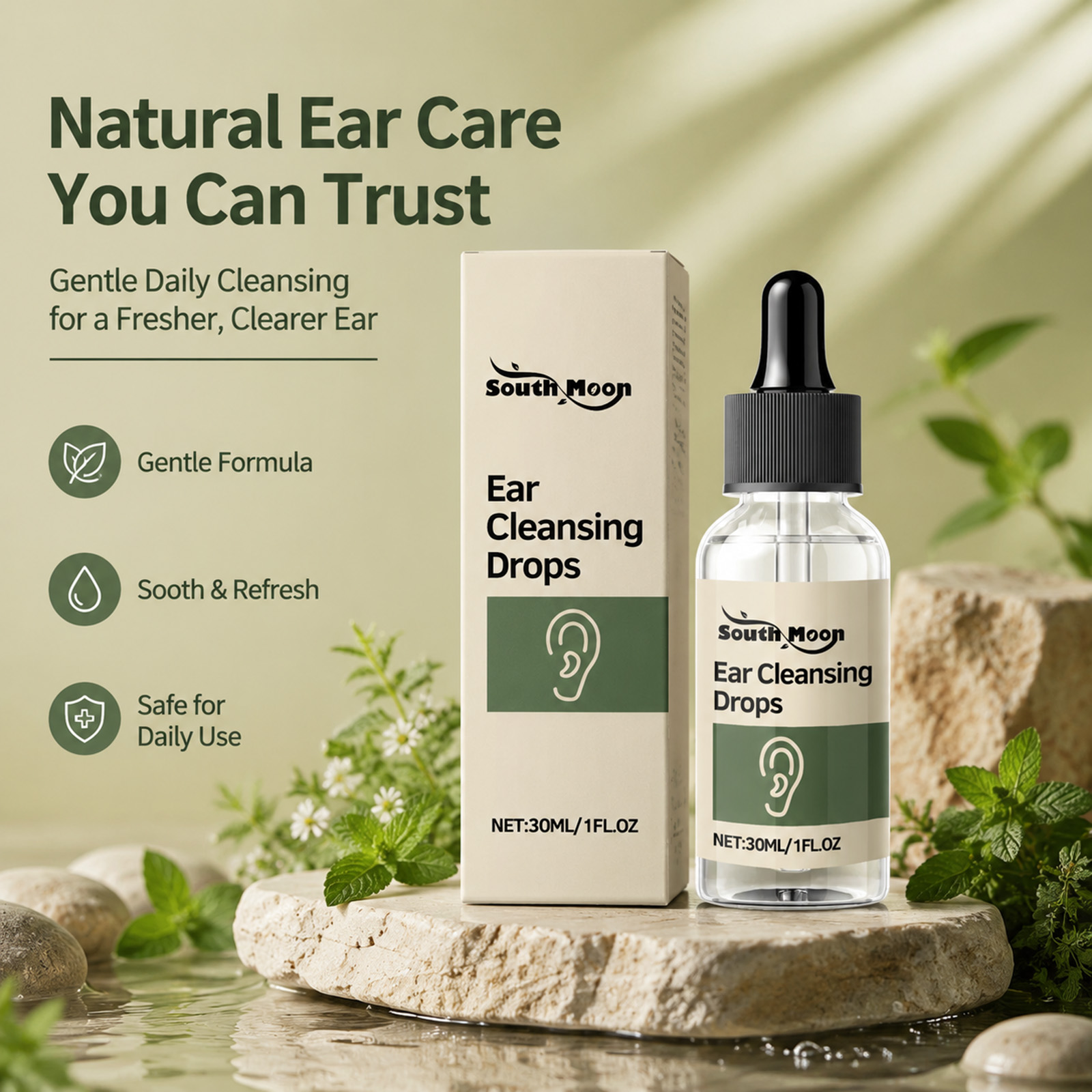 Ear Cleansing Drops Gentle Ear - огляд і ціна Ear Wax Remover