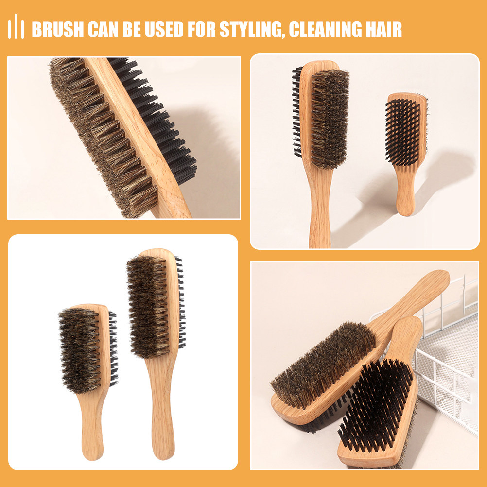 2Pcs Double-Sided Boar Bristle - огляд і ціна Men'S Grooming Hair
