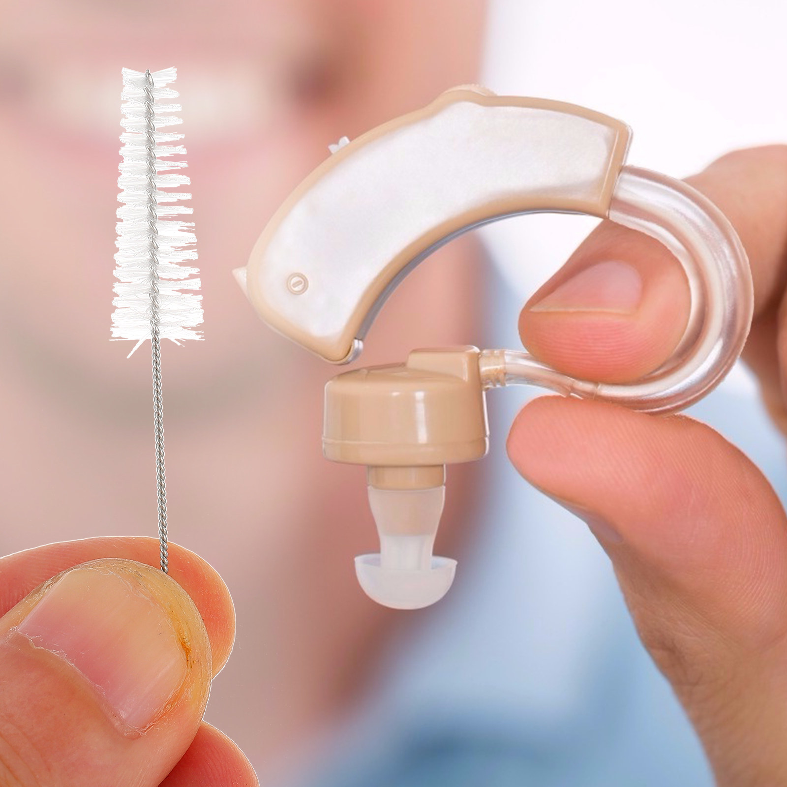 5Pcs Hearing Aid Cleaning Brus - огляд і ціна Ear Wax Remover