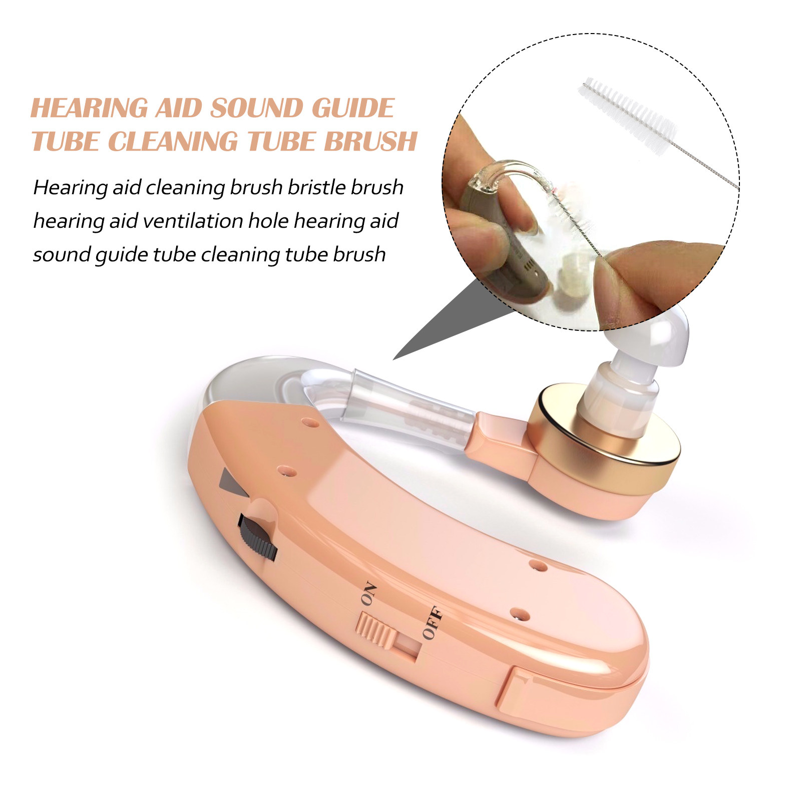 5Pcs Hearing Aid Cleaning Brus - огляд і ціна Ear Wax Remover
