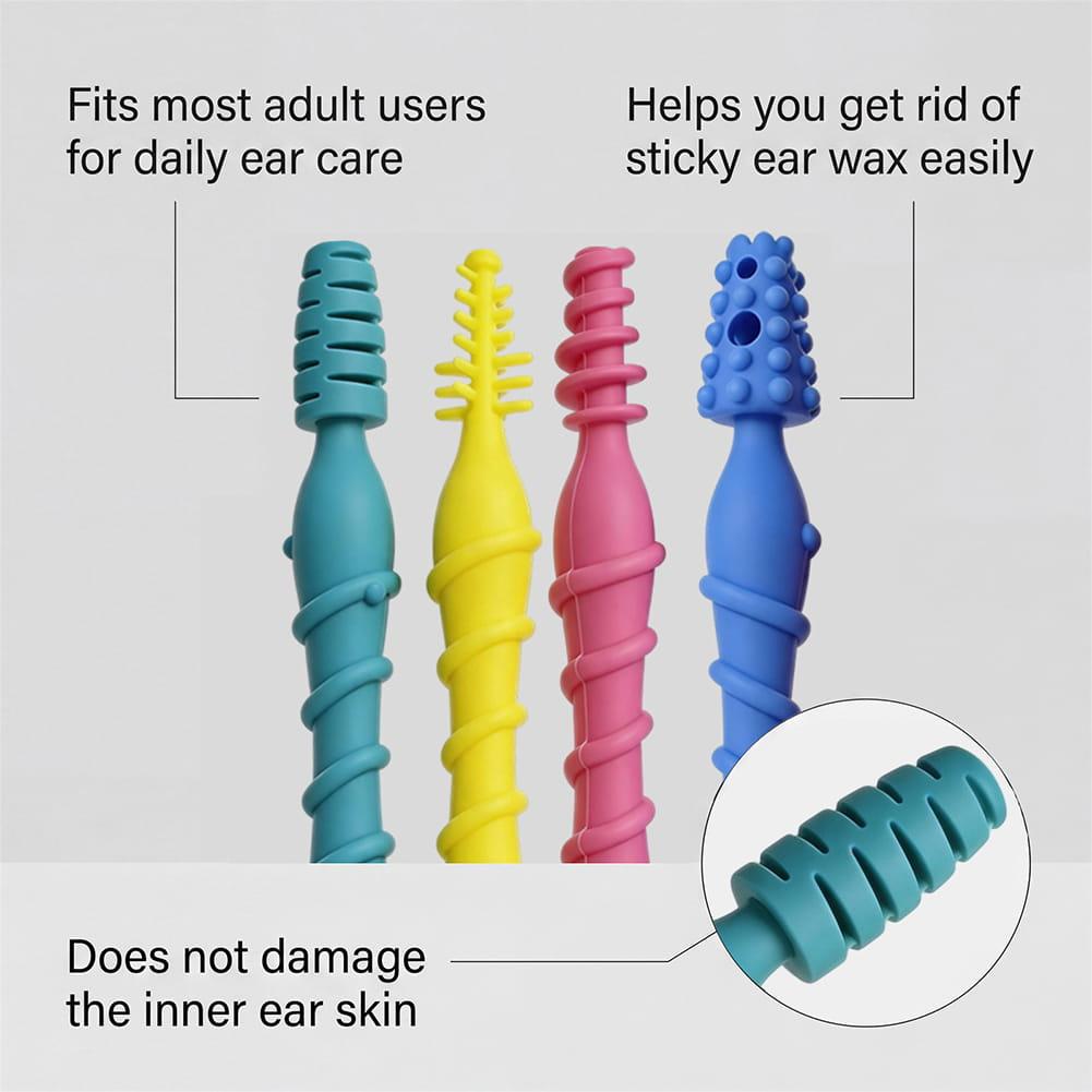 4Pcs Soft Silicone Ear Wax Rem - огляд і ціна Ear Wax Remover
