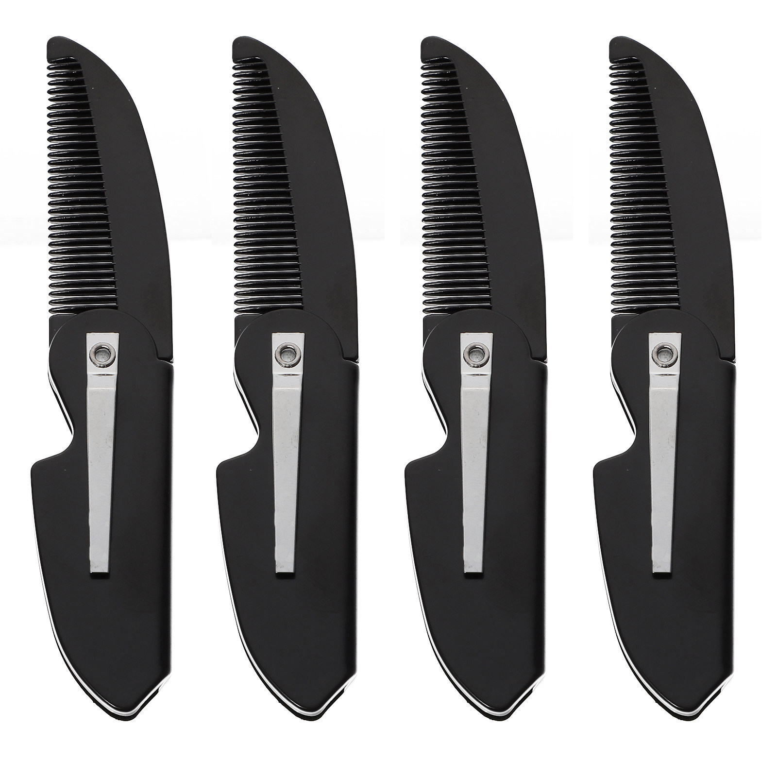 4Pcs Beard Comb Folding Pocket - огляд і ціна Men'S Grooming Hair