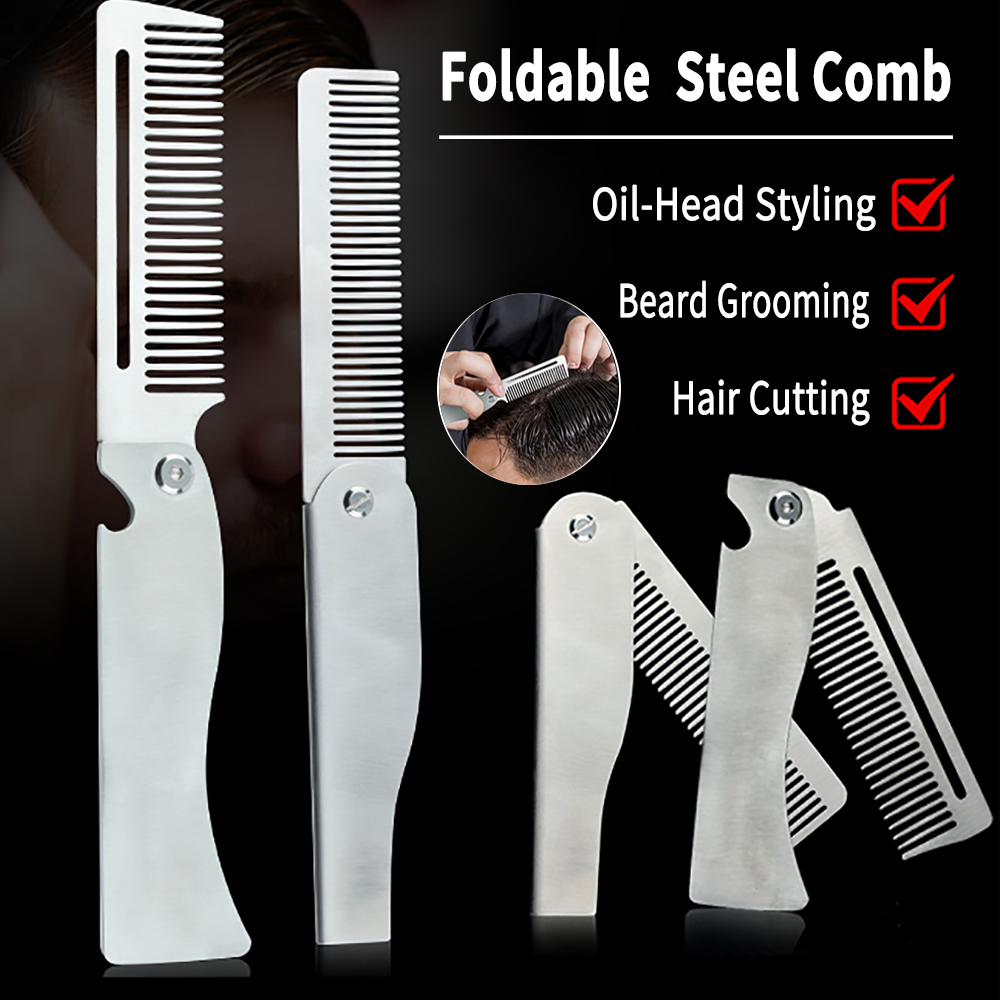 New Type 1/2PCS Portable Steel - огляд і ціна Men'S Grooming Hair