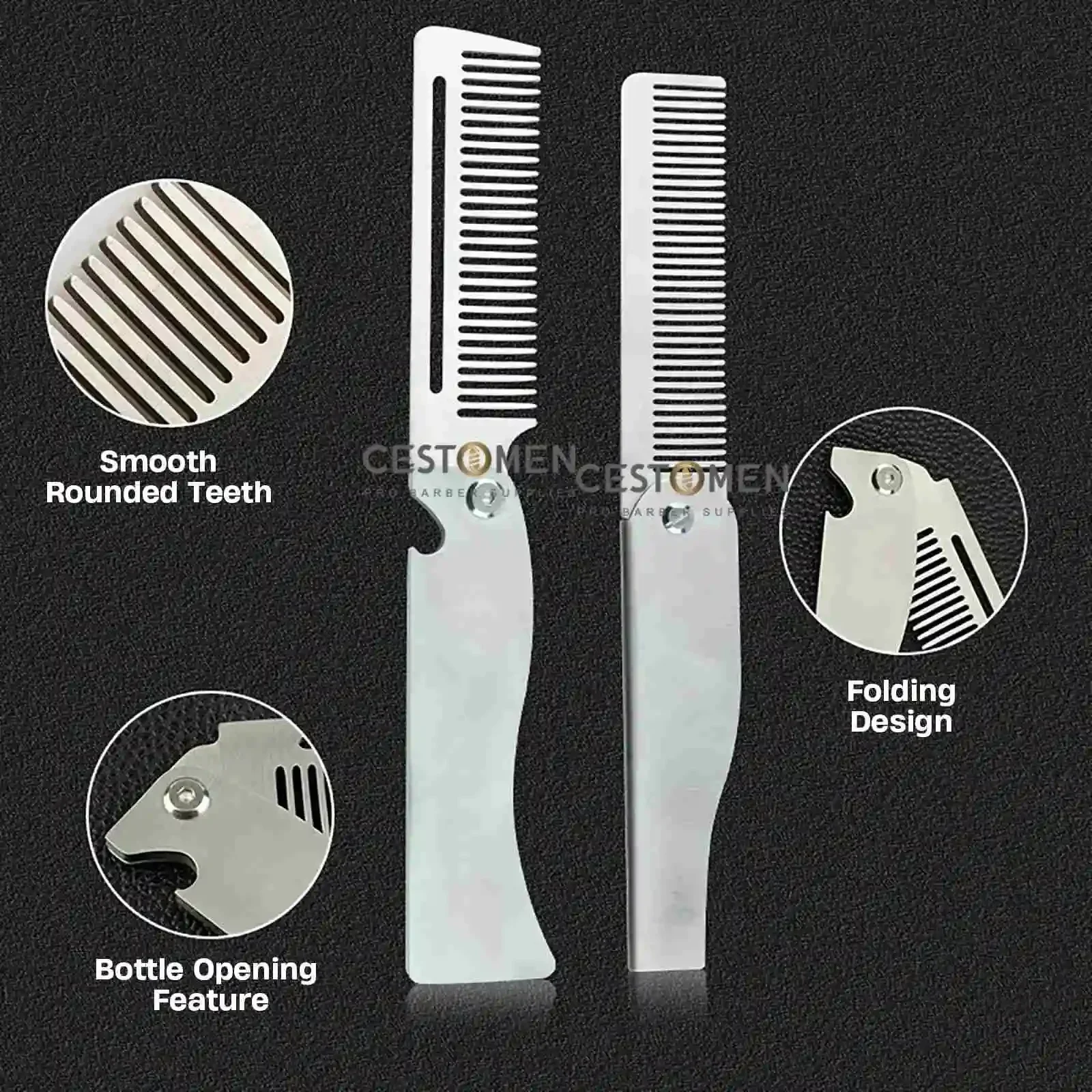 New Type 1/2PCS Portable Steel - огляд і ціна Men'S Grooming Hair
