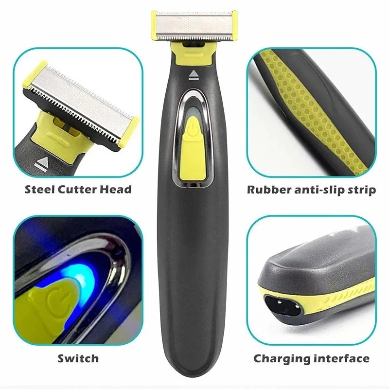 Portable USB Charging Electric - огляд і ціна Men Grooming Full Body