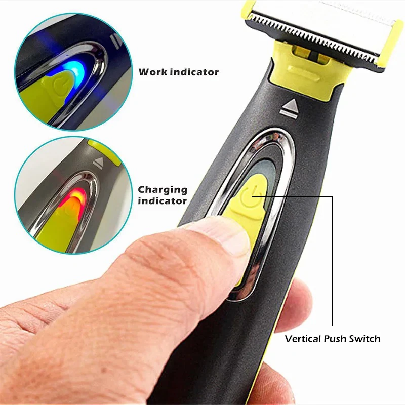 Portable USB Charging Electric - огляд і ціна Men Grooming Full Body