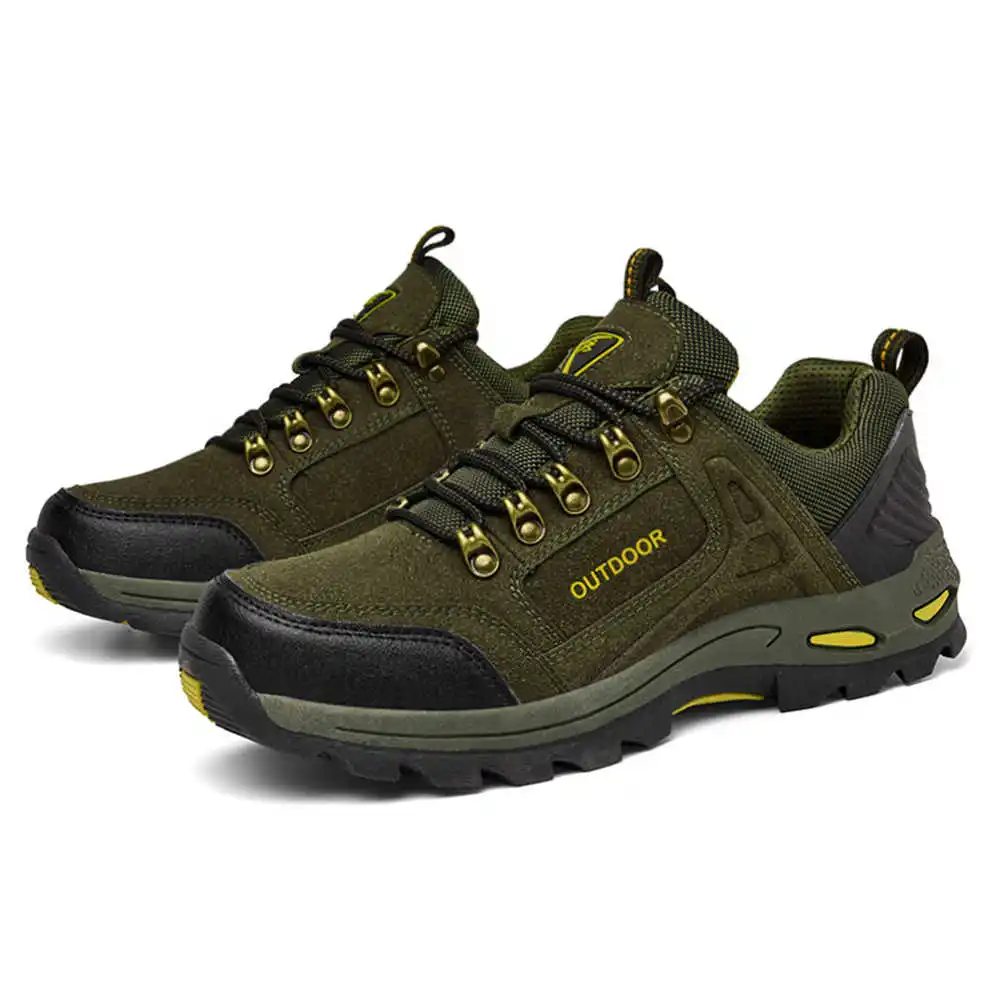 Non-slip Lace Up Hiking Tennis - огляд і ціна Men'S Grooming Salon Sky