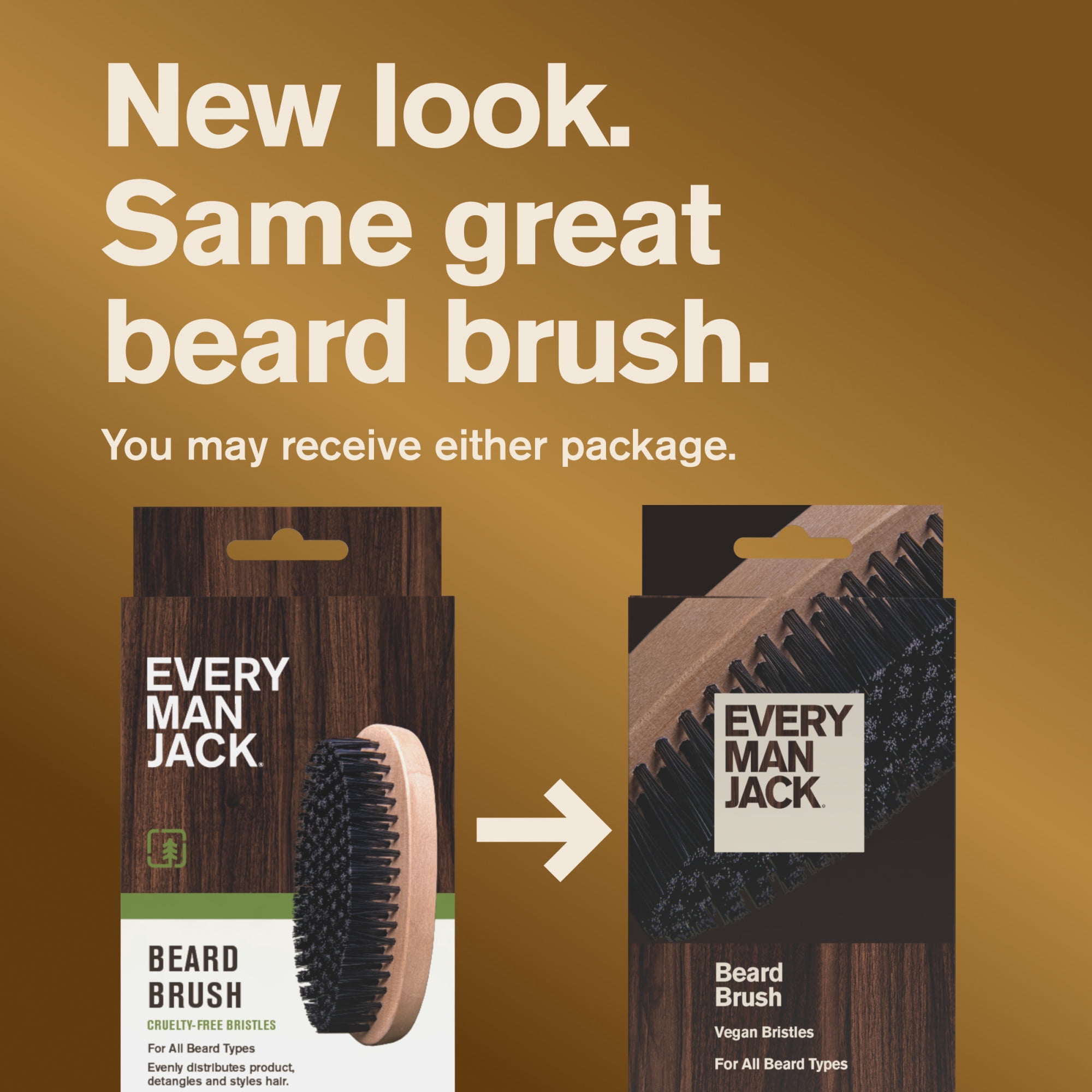 Men's Beard Brush with Cruelty - огляд і ціна Men'S Grooming Hair