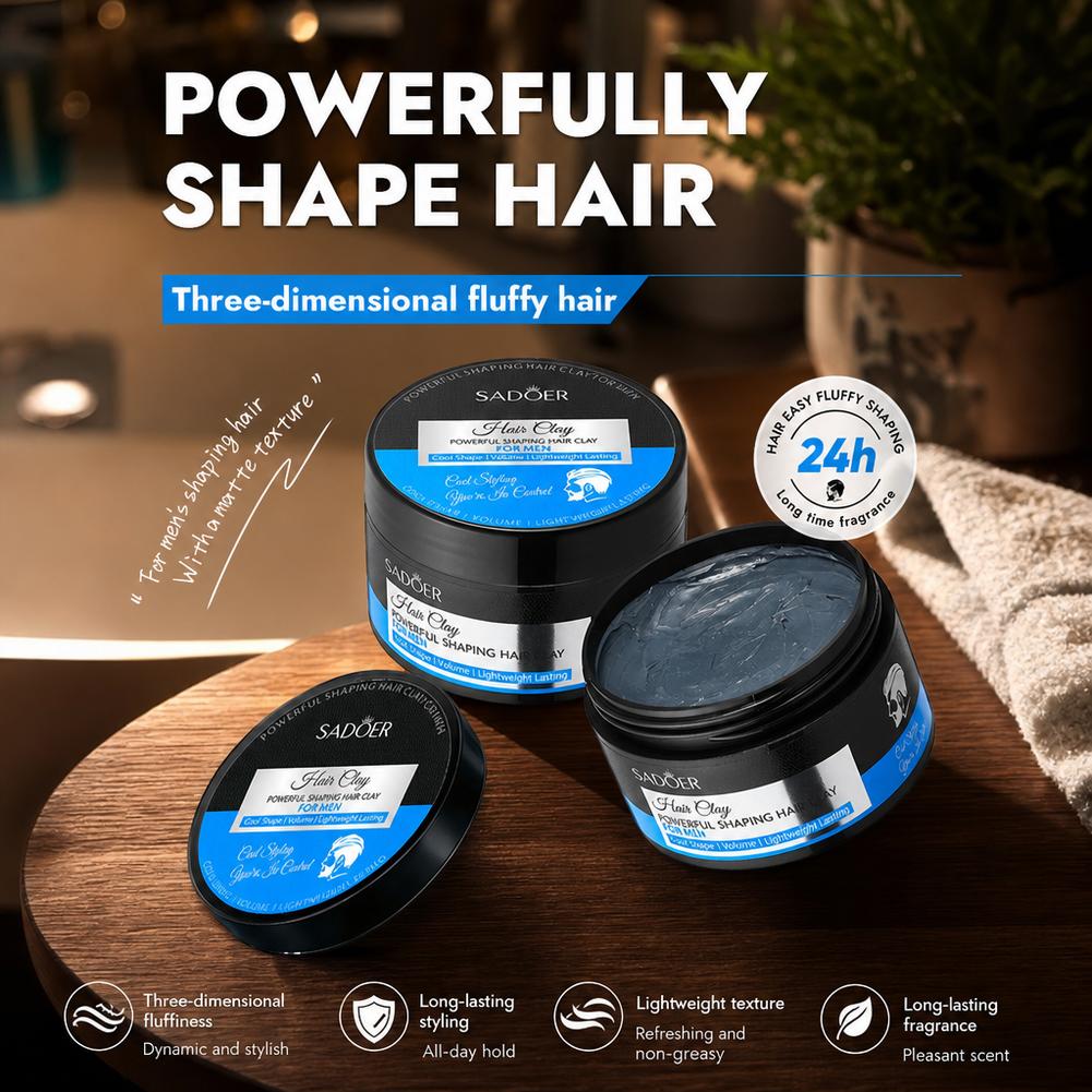 Men's Hair Styling Clay Strong - огляд і ціна Men'S Grooming Hair