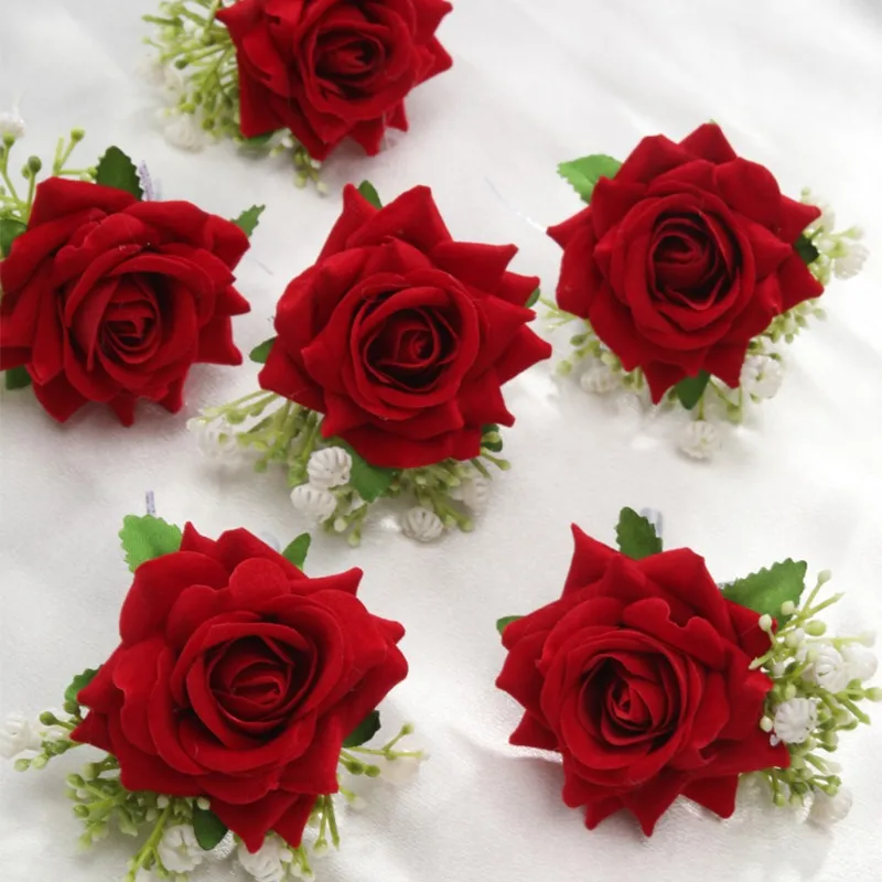 6PCS/set Boutonniere for Men G - огляд і ціна Men'S Grooming For Marriage