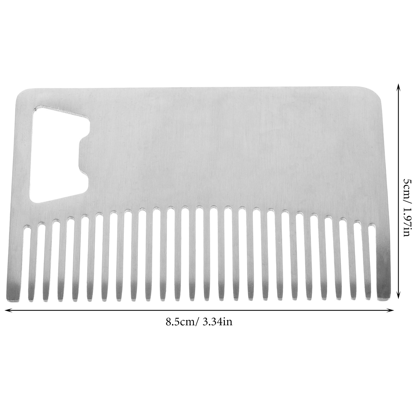 Stainless Steel Beard Comb Por - огляд і ціна Men'S Grooming Hair