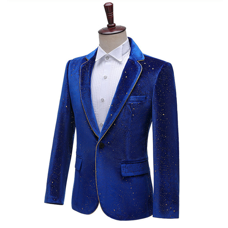 Stylish Formal Men's Velvet Su - огляд і ціна Men'S Grooming Studio