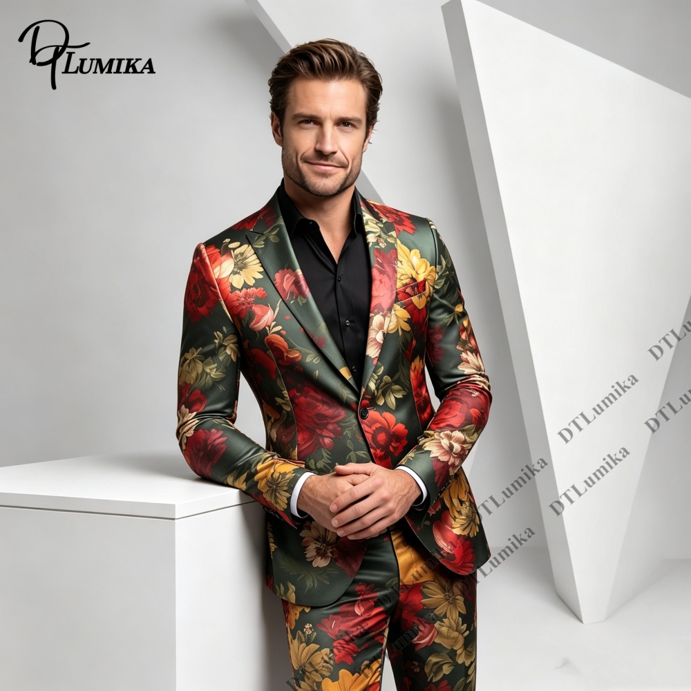 Jacket Pants Vintage Two Piece - огляд і ціна Men'S Grooming Studio