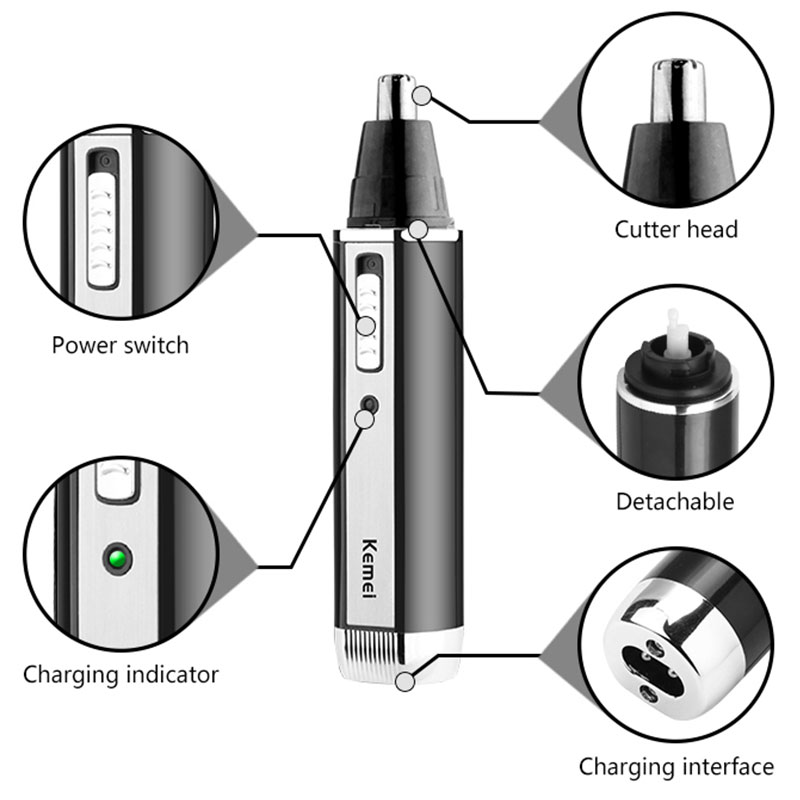 Keme 4in1 Nose Hair Trimmer Fo - огляд і ціна Men'S Grooming Electric Trimmer