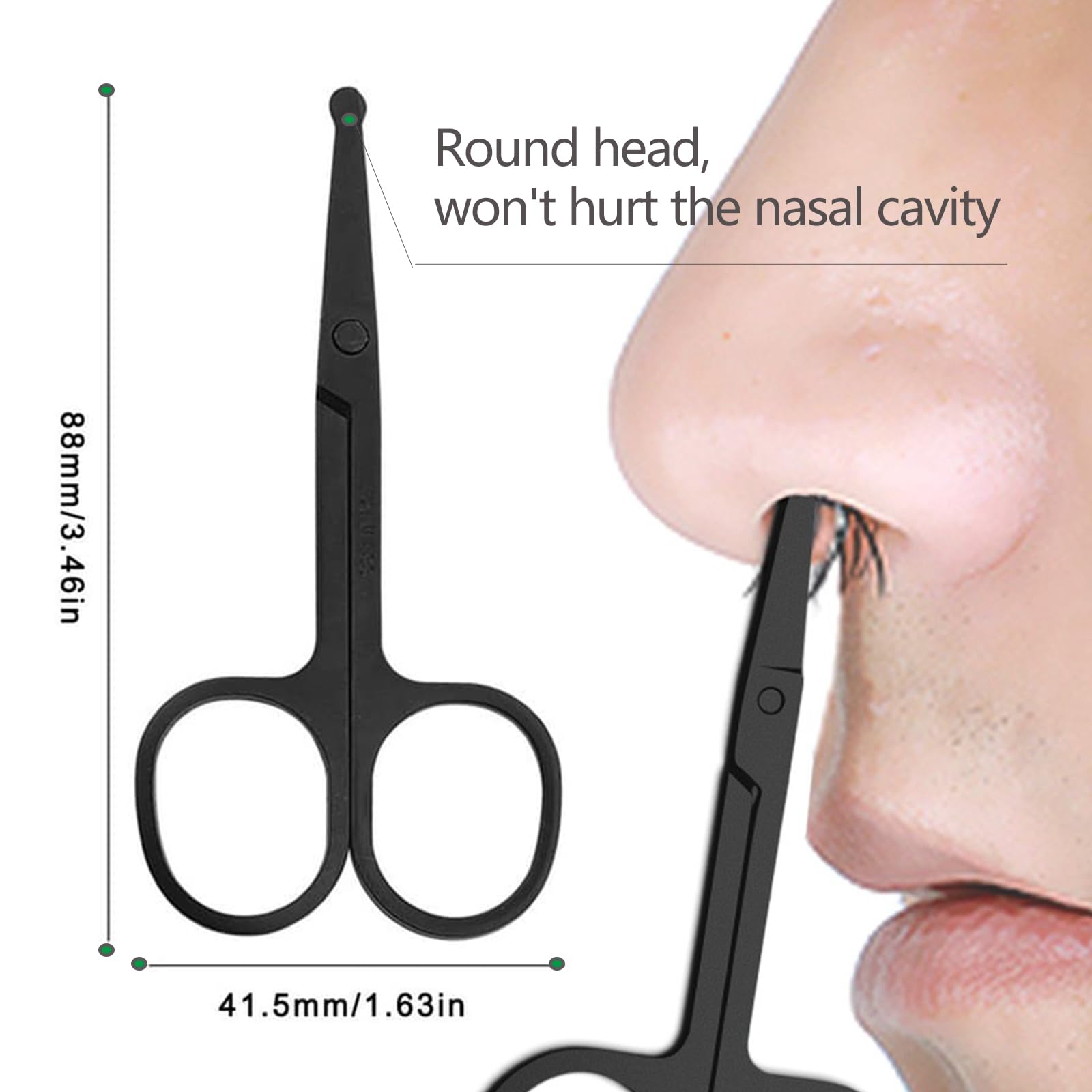 Eyebrow Scissors with Comb Fac - огляд і ціна Men'S Grooming Electric Trimmer
