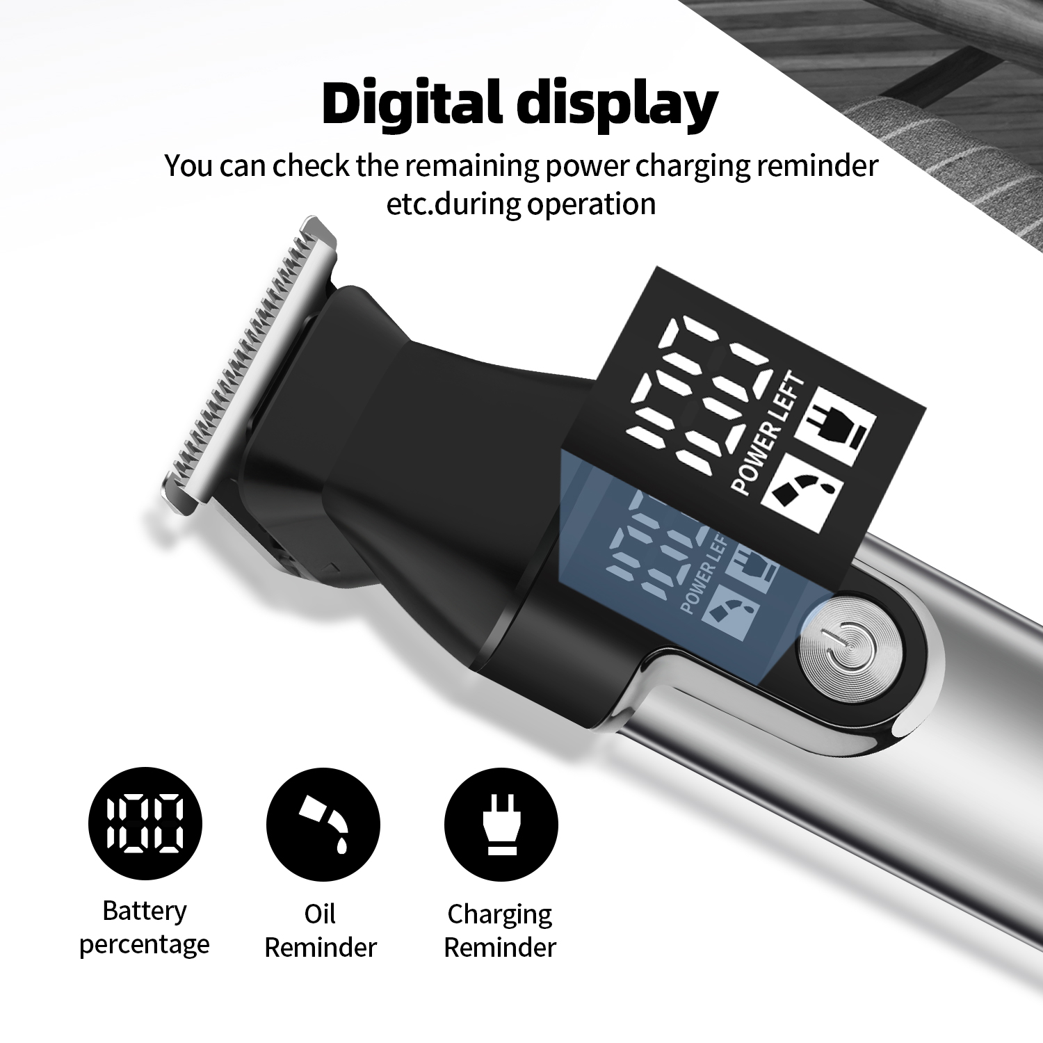 HIENA Professional Multifuncti - огляд і ціна Men'S Grooming Electric Trimmer