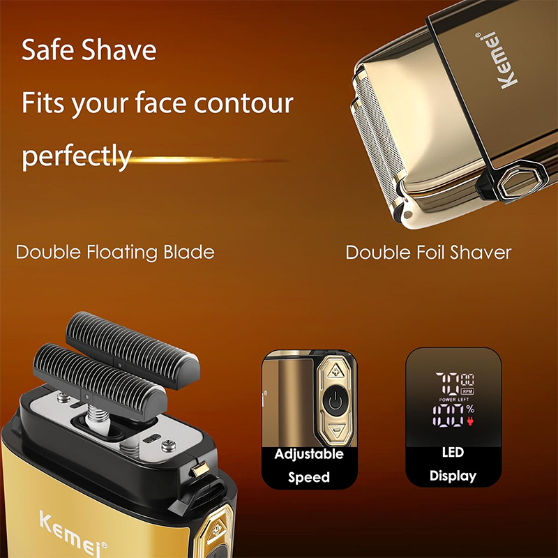 Kemei KM-TX10 T9 Hair Trimmer  - огляд і ціна Men'S Grooming Electric Trimmer