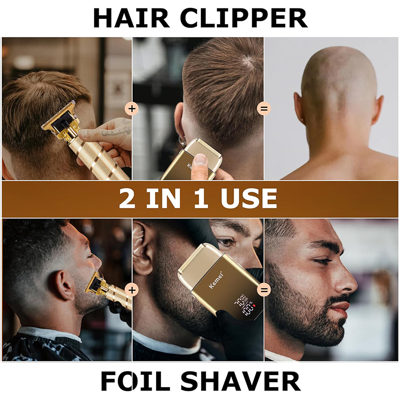 Kemei KM-TX10 T9 Hair Trimmer  - огляд і ціна Men'S Grooming Electric Trimmer