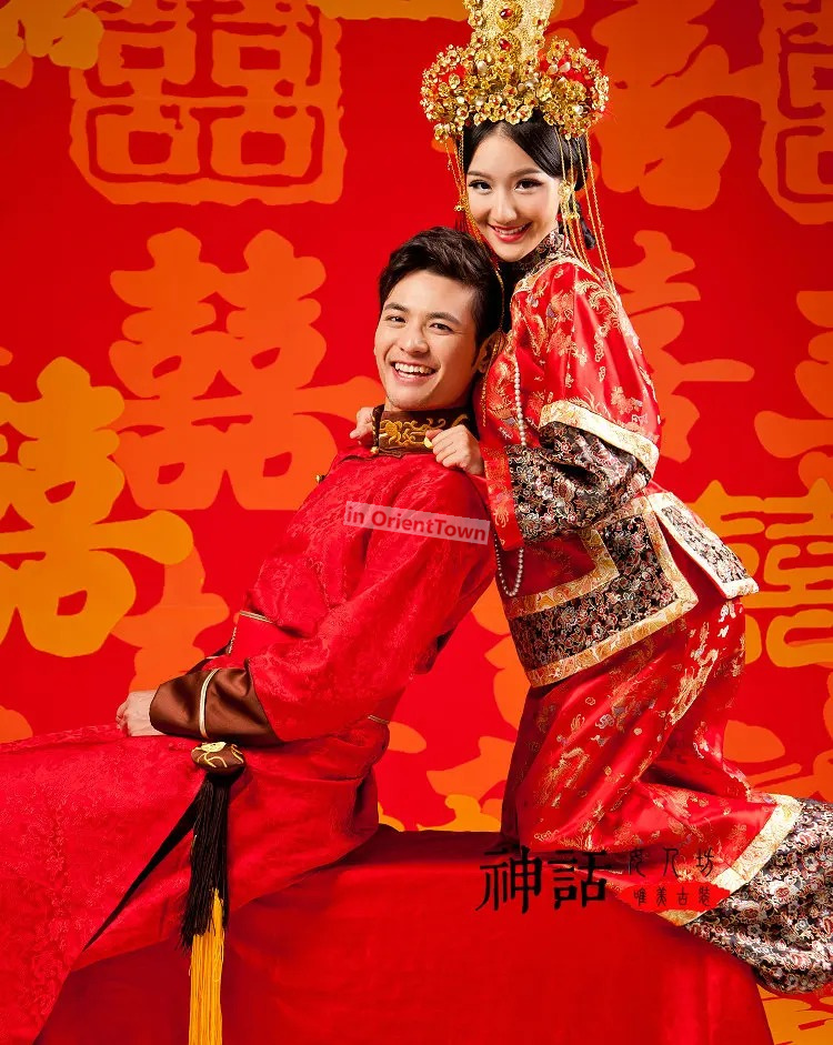 Bride groom Qing Dynasty weddi - огляд і ціна Men'S Grooming Studio