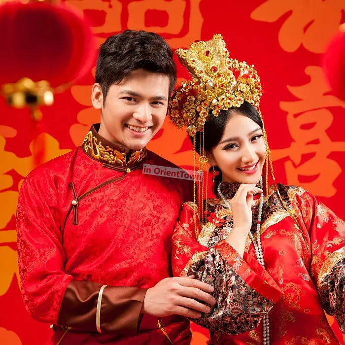 Bride groom Qing Dynasty weddi - огляд і ціна Men'S Grooming Studio
