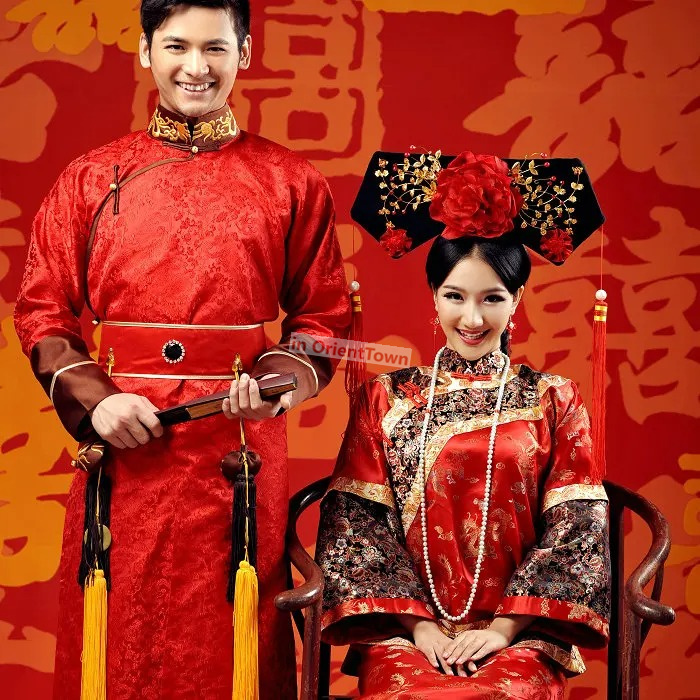 Bride groom Qing Dynasty weddi - огляд і ціна Men'S Grooming Studio