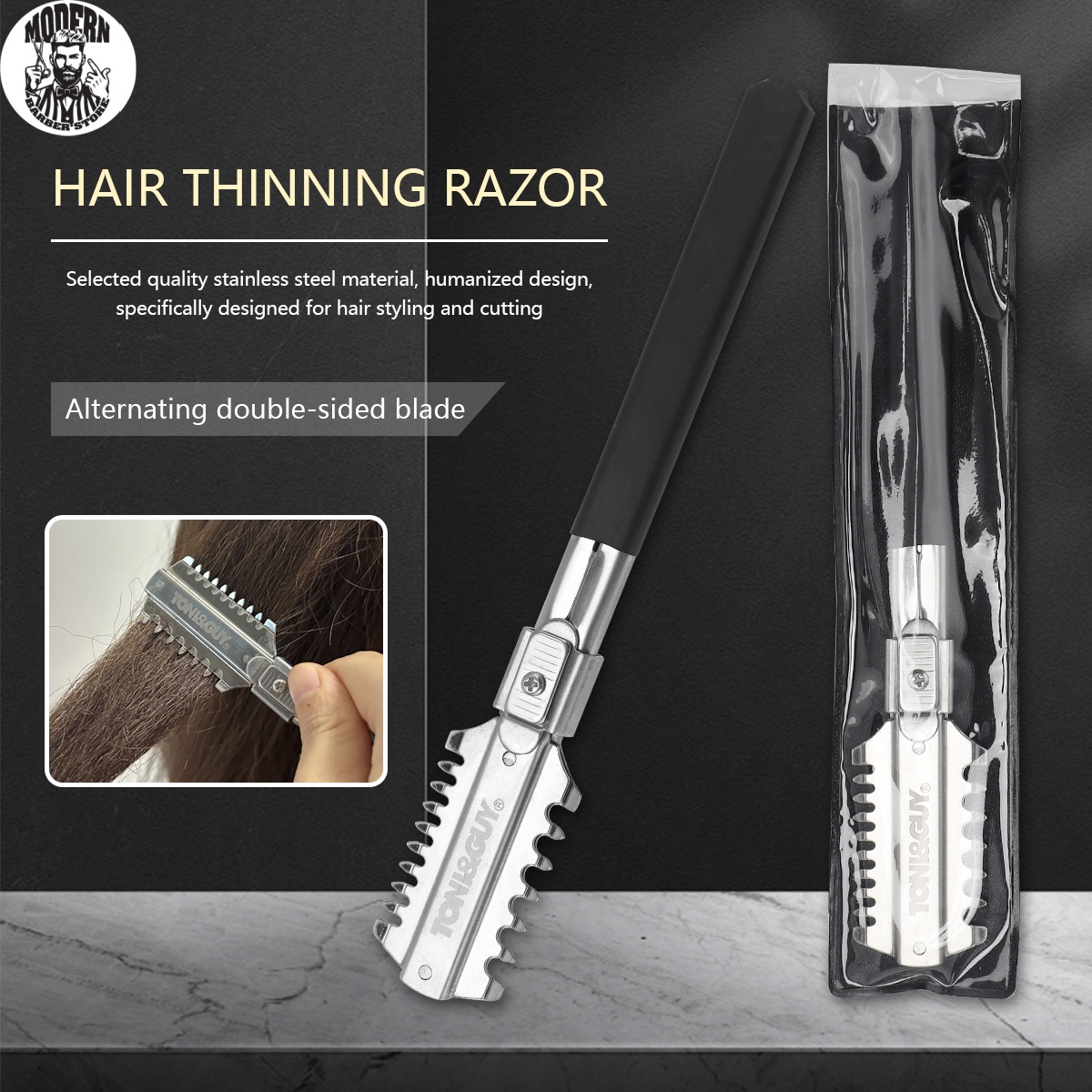 Salon Double-Edge Shaving Hair - огляд і ціна Men'S Grooming Hair