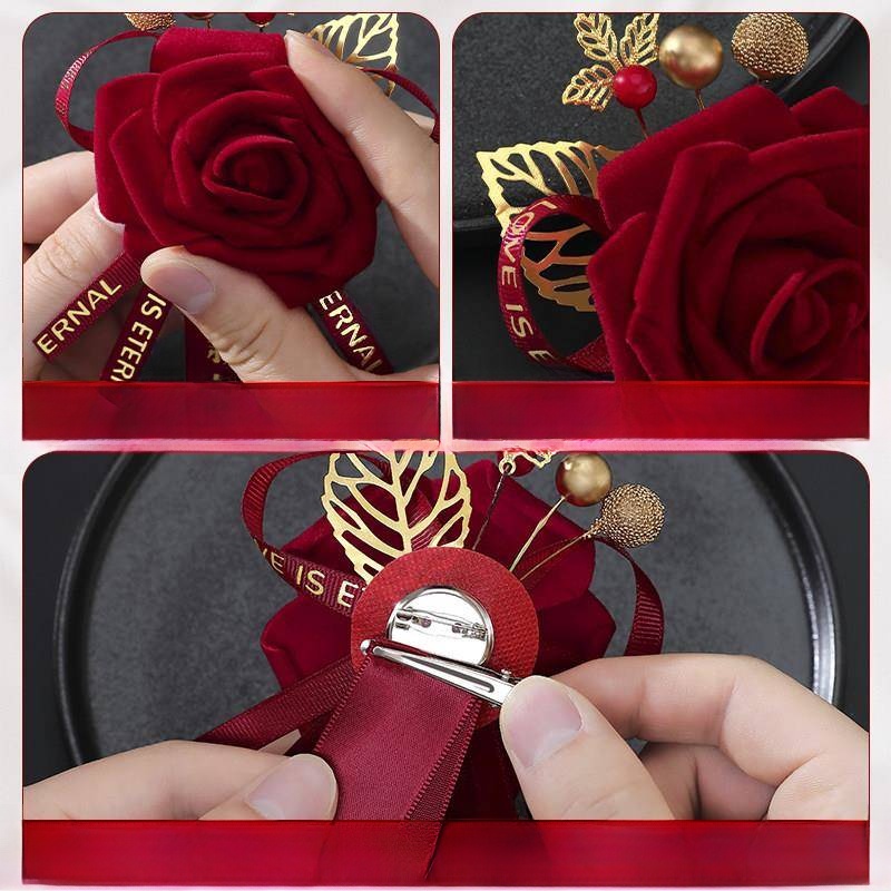Wedding Chest Flower Full Set  - огляд і ціна Men'S Grooming For Marriage