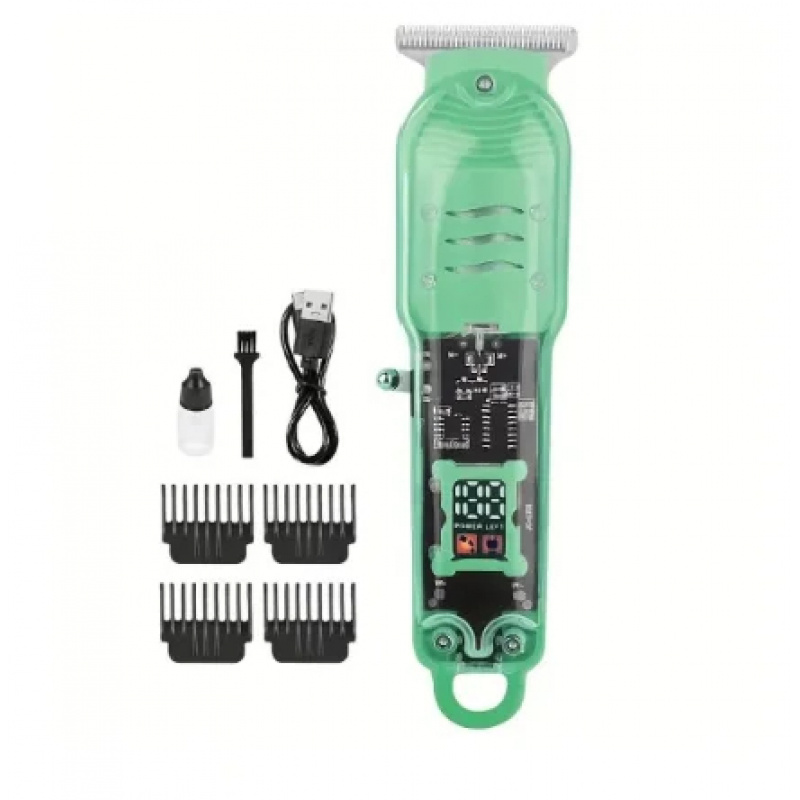USB Rechargeable Transparent H - огляд і ціна Men'S Grooming Electric Trimmer