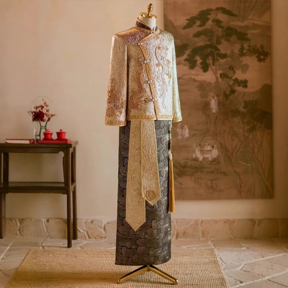 Chinese Style Wedding Groom Co - огляд і ціна Men'S Grooming For Marriage