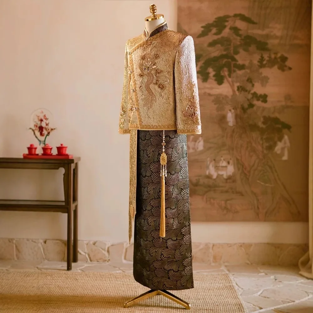Chinese Style Wedding Groom Co - огляд і ціна Men'S Grooming For Marriage